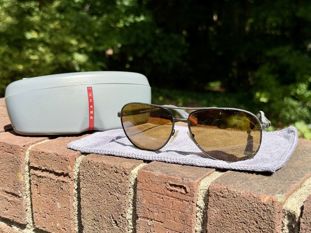 PRADA LINEA ROSSA 510S 7AX5W1 POLARIZED CARBON FIBER W/COA